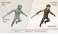 create 3d low poly game character npc model cartoon avatar and rig low poly mesh