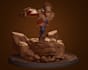 make a custom figure for 3d printing