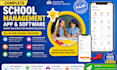 develop school management app, school fees payment app, school software