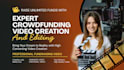 create perfect crowdfunding or fundraising videos