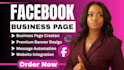 create and setup facebook business page