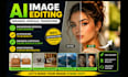 do photo enhance, background removal, replacement, upscale and ai image editing
