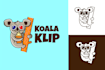 design incredible high quality koala logo