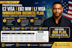 write  professional e2 visa eb2 niw immigration li visa business plan projection