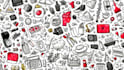draw doodle illustration, objects, icons