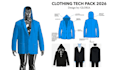 draft fashion apparel tech pack, clothing tech pack, technical flat sketch
