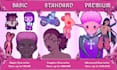 make high quality pixel art of characters