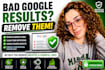 handle URL removal and remove harmful links from google search results
