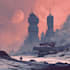 create professional scifi concept art and cyberpunk