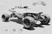 draw sci fi vehicle design and spaceship concept art