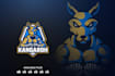 do modern custom professional kangaroo logo