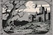 make a medieval woodcut style illustration