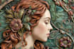 draw anything in art nouveau style