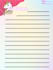 design unicorn digital and printable notebook