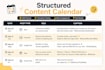 create a premium social media content calendar