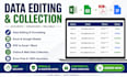 do accurate data editing, cleaning, and collection