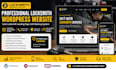 design locksmith website auto locksmith landing page on wordpress with booking