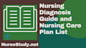 create nursing care plans and case study