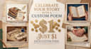 write a custom heartfelt personalized poem for you loved one
