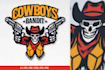 do modern high quality impressive cowboy logo