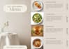 make vibrant fast food menu pamphlet