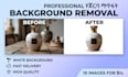do professional back ground removal and photo editing