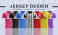 custom jersey design or sublimation design