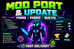 fast minecraft mod porting  update for forge fabric with bug fixes
