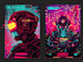 design anime character, cyberpunk character