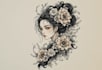 create a japanese style tattoo art