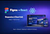 convert figma design to responsive react website