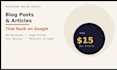 write SEO blog posts and articles that rank on google