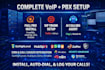 setup freepbx asterisks 3cx twilio telnyx sip trunk vapi retell ai voice agent