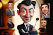 draw creative portrait caricature with unique style