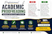 do academic research proofreading and editing