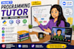 teach python, cpp, csharp, and programming with oop concepts