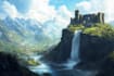 design stunning fantasy landscape