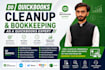 do quickbooks cleanup and bookkeeping, catch up bookkeeping, bank reconciliation