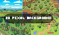 create 2d pixel art environments, 8 bit animation, 16 bit tilesets backgrounds