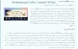 be your professional urdu content writer