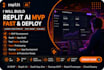 fix replit database error migration qsl backend debug hosting restore schema