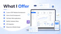 develop custom PHP website with admin panel and database