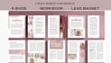 design ebook, workbook, lead magnet and canva template