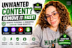help remove personal or unwanted content, images, data removal from websites