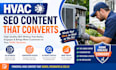 be your professional seo content writer hvac website content  writer