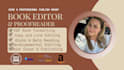 be developmental book editor, ebook writer, proofreading, formatting, KDP