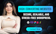 build, develop, design, and redesign your wordpress website