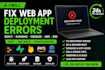 fix web app deployment errors replit supabase firebase aws dns fast