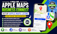 do apple map business connect, setup apple maps listing for local seo ranking