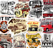 make vintage hot rod stickers, classic car logo